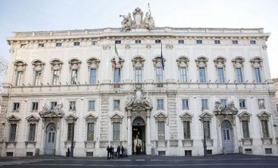 Il Palazzo della Consulta a Roma, sede della Corte Costituzionale
