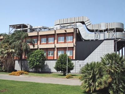 Una parte del complesso immobiliare Myrmex, nella Zona industriale di Catania
