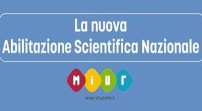 abilitazione scientifica nazionale a sportello 4