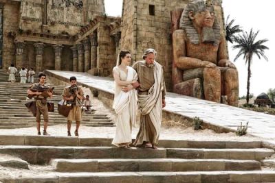 Ipazia e Teone, in un fotogramma tratto dal film Agora di Alejandro Amenábar